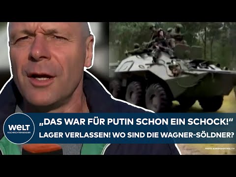 PUTINS KRIEG: "Das war für den russischen Präsidenten ein Schock!" Wo sind die Wagner-Söldner hin?