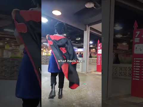 How Naruto see Sasuke vs how itachi see 🥹❤️‍🩹 #naruto #cosplay #sasuke #itachi