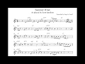 Scott Hamilton plays: Summer wind. Solo Transcription