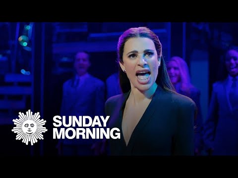 Broadway baby: Lea Michele is back where it all began