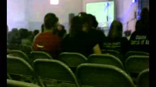 Bible study....camp utopia style!