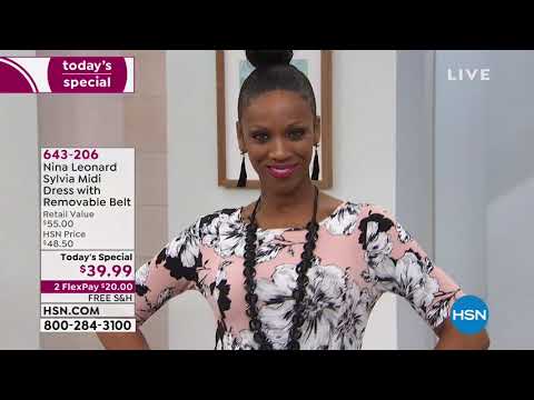 HSN | Nina Leonard Fashions 03.28.2019 - 03 AM