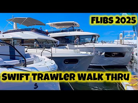 Beneteau Swift Trawler 41 & 54 Walk Thru @ FLIBS 2025