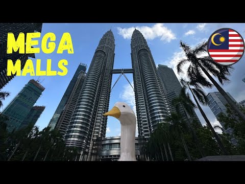 MASSIVE MEGA MALLS of Kuala Lumpur, Malaysia!