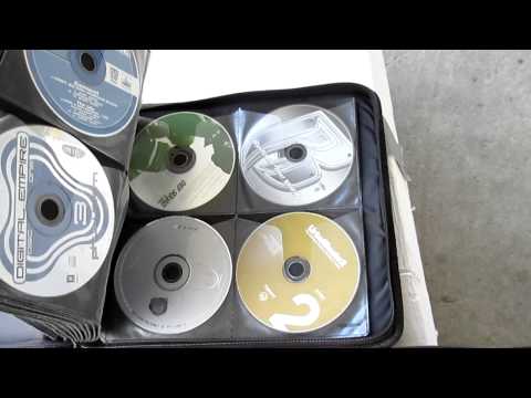 (2) Cases Filled with CDs