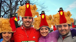 Plush Turkey Pilgrim Hat - Funny For Holiday Party, Turkey Trot