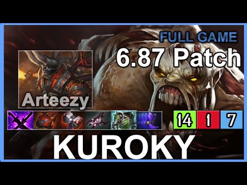Kuroky Lifestealer + Arteezy Full Game