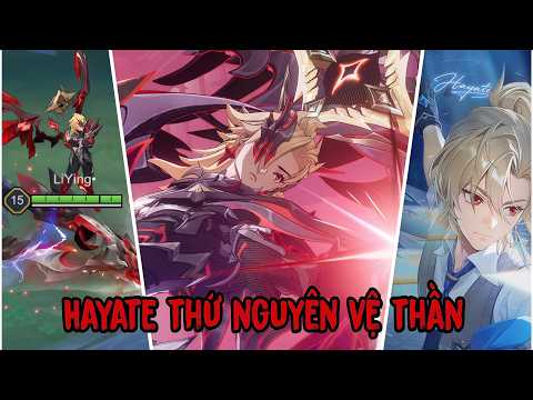 VUX LEO RANK HAYATE THỨ NGUYÊN VỆ THẦN COMBO SKIN TỐI THƯỢNG ĐẸP NHẤT LIÊN QUÂN MOBILE