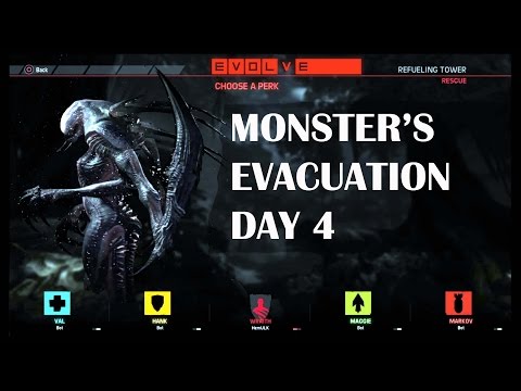 EVOLVE (PS4) Monster Evacuation Day 4 : Rescue [Hindi Commentary] Gameplay Walkthrough