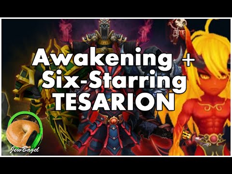 SUMMONERS WAR : Awakening and 6 starring Tesarion the Fire Ifrit