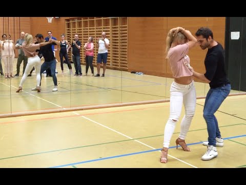 Kiko & Christina "SABANAS BLANCAS" Bachata Sensual @ Bailamos Salsa / BASEL