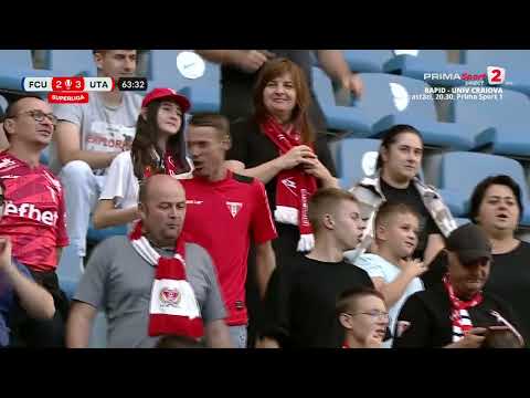 GOOOL! FCU Craiova – UTA 2-3. Luckassen îl vede excelent pe Micovschi, iar acesta finalizează cu gol