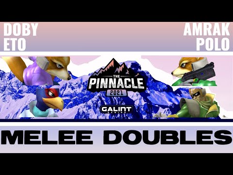 Galint | Doby & Eto (Falco/Fox) vs 306 | Amrak & polo (Fox/Falcon) - Pinnacle 2021 Melee Doubles Top