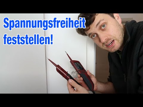 So stellst du Richtig die Spannungsfreiheit fest - Steckdose
