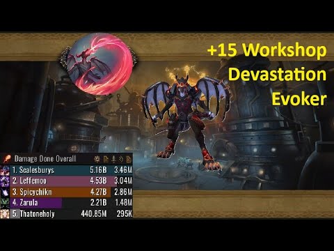 11.1 War Within Devastation PoV. +15 Operation: Mechagon Workshop