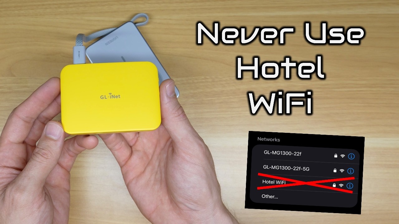 Viajo com o meu próprio router WiFi — e também devia fazê-lo