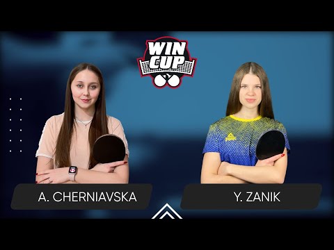13:15 Alina Cherniavska - Yulianna Zanik West 2 WIN CUP 10.05.2024 | TABLE TENNIS WINCUP