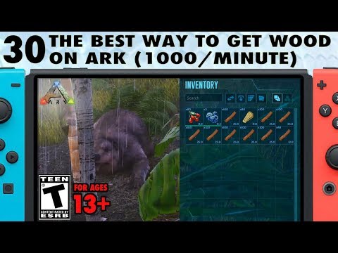 30: The Best Way to Get Wood on Ark Switch at a Low Level - The Ark Switch Survival Guide