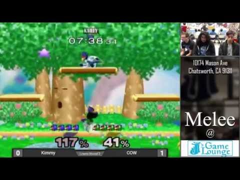 Melee at JJ's 15 - Kimmy (Falco) Vs. COW (Falco) - Losers R2 - Singles