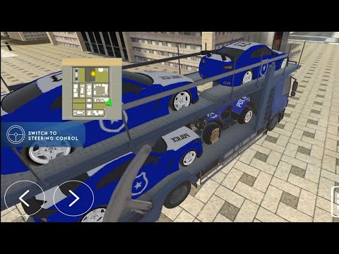 US Police ATV Quad Bike & Car Transporter Airplane - Android Gameplay | US Police Car | us policeATV