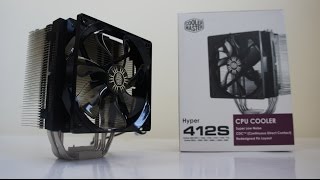 Video thumbnail for COOLER MASTER Hyper 412S review, test, overclock, build, i5 6600K by Nova Bilgisayar