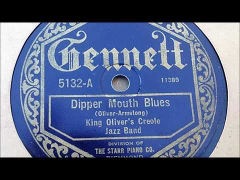 King Oliver's Creole Jazz Band "Dipper Mouth Blues" (1923)