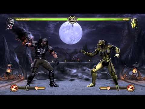 MK9(Online) AlhiM(Cyrax) vs RainMakardi(Kabal,Cage)