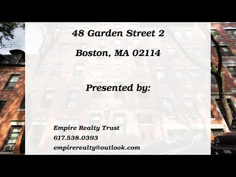 48 Garden Street 2, Boston, MA 02114