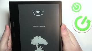How to Restart AMAZON Kindle Oasis - Soft Reset