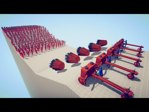 100x CLUBBERS vs 5x EVERY GOD - Totally Accurate Battle Simulator