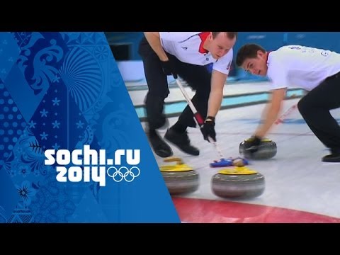 Curling - Men's Tie-Breaker - Norway v Great Britain | Sochi 2014 Winter Olympics