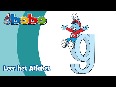 Leer het Alfabet met Bobo! 🔠 - Letter g 🥳 • Letters leren met Bobo
