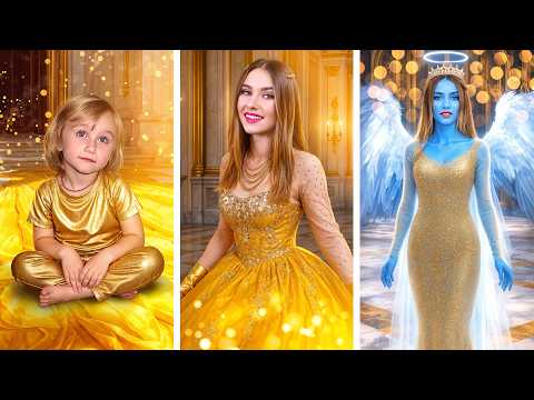 Birth to Death of Gold Girl! Surviving Every Year of Gold Life