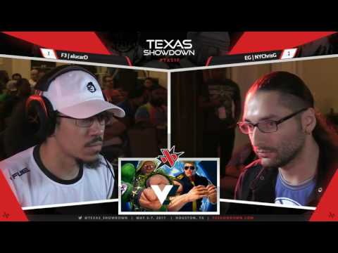 Texas Showdown 2017 SFV Top 8 (ft. Smug, Snake Eyez, NYChrisG, Alucard, Marn, Vagabond, Alex Valle)