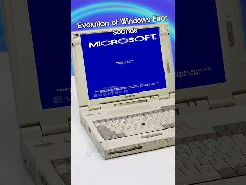 Evolution of Windows Error Sounds - PC Edition (1985-2020)