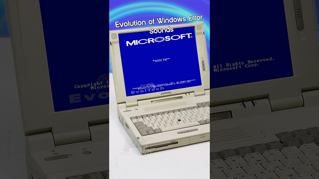 Evolution of Windows Error Sounds - PC Edition (1985-2020)