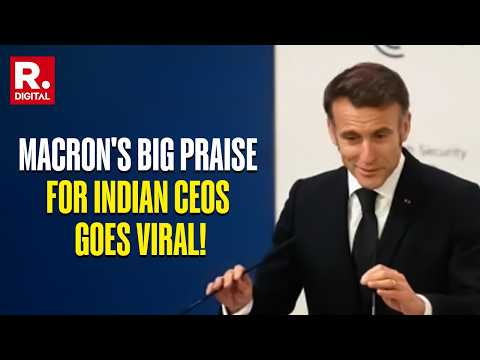 French President Emmanuel Macron's Big Praise For All Indian-Origin CEOs Across Globe Wins Hearts