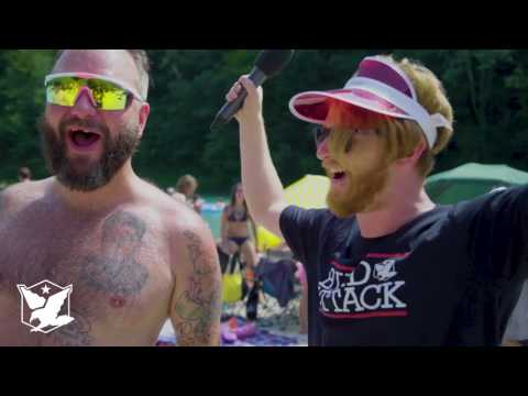 Jamie In The Campsite With Fabulous Prizes! | Punk Rock Holiday 2017