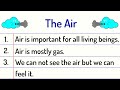 The Air Essay 10 Lines || The Air Essay in English