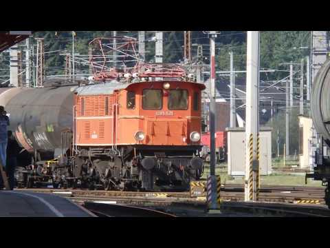 Der schöne Bahnhof Selzthal im Morgenlicht