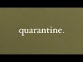 Ecasrev - Quarantine (Official Audio) [prod. QAWI KAMRI]