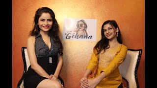 Gehana vasisth is with Aisha Pathan talking about 