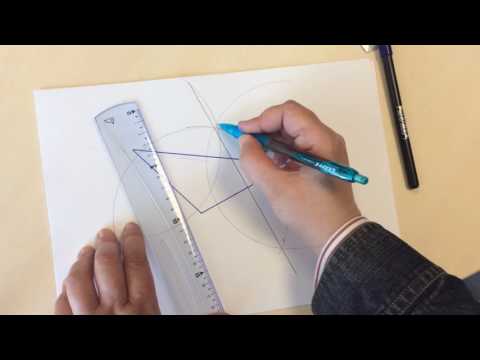 Mediatrices y circuncentro de un triángulo obtusángulo