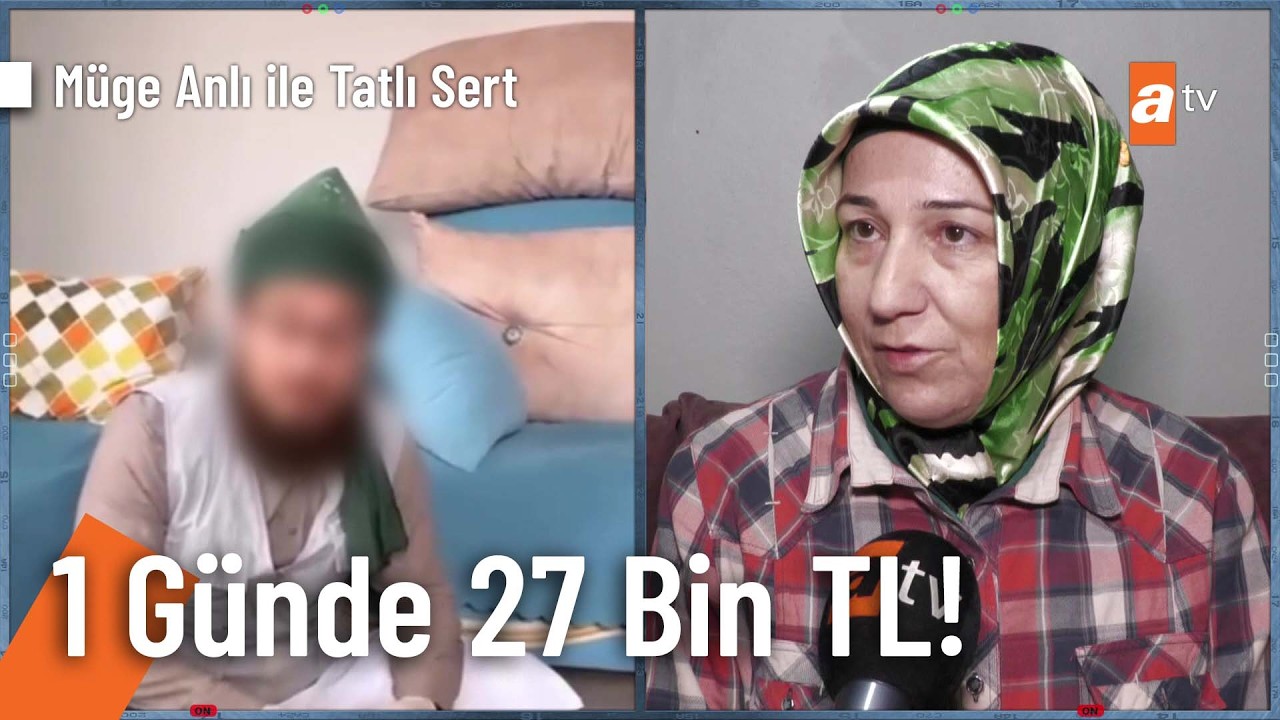 Sanal üfürükçüye bir günde 27 bin TL kaptırdığı iddiası! - Müge Anlı ile Tatlı Sert 19 Şubat