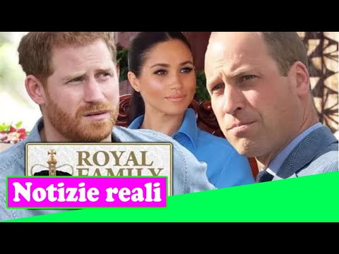 Royal Family LIVE: il principe William "ha buttato fuori Harry" - voleva essere separato da Meghan