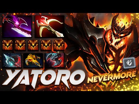 Yatoro Shadow Fiend Nevermore - Dota 2 Pro Gameplay [Watch & Learn]