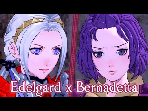 Edelgard x Bernadetta Support Conversation Rank C + A ★ Fire Emblem Warriors: Three Hopes