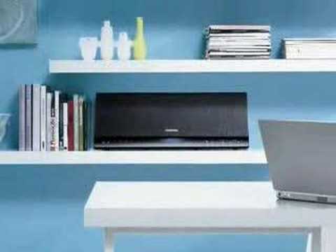 Slim and stylish body! Bluetooth 3way Speaker YA-SBR510!