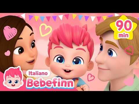 Vi voglio bene mamma e papà! Buon San Valentino | Bebefinn Italiano - Canzoni per Bambini