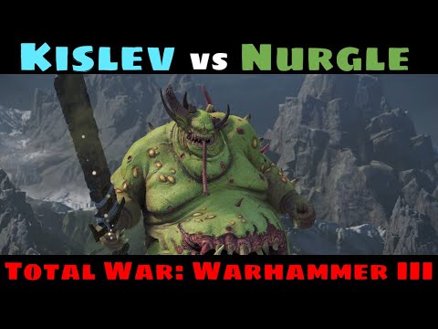 KISLEV VS NURGLE | Total War: Warhammer III